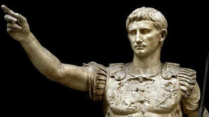 Augustus: Quote of the day by Roman emperor Augustus: ‘We write our names in the sand and then the waves roll in and wash them away’ and how all human achievements eventually fade away