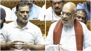 Rahul Gandhi: ‘Not going to let him get away’: Rahul Gandhi targets Amit Shah over police action on NEET protesters; BJP says ‘prove it or apologise’ | India News