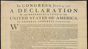 Rare 1776 copy of US Declaration of Independence discovered in London after 250 years