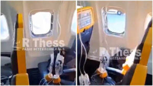 Ryanair Incident: Passenger nearly pulled out of Ryanair plane after cabin window breaks mid-flight