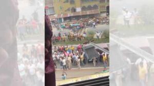 Mahua Moitra alleges eggs thrown by ‘BJP goons’ outside her office, shares video | India News