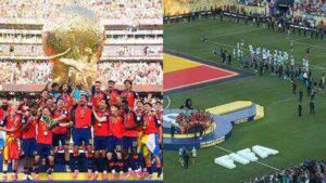 FIFA World Cup final turns ugly: After scuffle, throat shove, Argentina players turn their backs as Spain lift trophy – WATCH | Football News