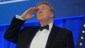 Donald Trump returns to White House Correspondents’ dinner months after shooting forced postponement