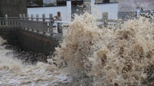 Typhoon Bavi makes landfall in eastern China, over 1 million evacuated