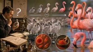 For centuries, scientists couldn’t explain why flamingos aren’t born pink until a breakthrough in the 1960s revealed the answer |