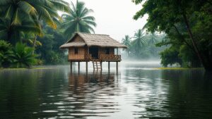 Why houses in the Philippines stand on wooden stilts to survive floods, typhoons and extreme heat | World News
