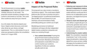 YouTube alerts UK creators over govt’s proposed algorithm changes; Nigel Farage calls it ‘state censorship’