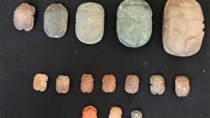 Hidden for 2,000 years, this Egyptian tomb held 560 ushabti figurines meant to serve the dead in the afterlife