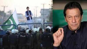 Imran Khan’s three years in jail spark protests across Pakistan; over 100 held