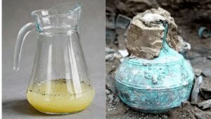 2,300-year-old beer, well preserved inside an ancient bronze bottle containing nearly a gallon of liquid with more than 2,400 chemical compounds, was discovered by archaeologists |