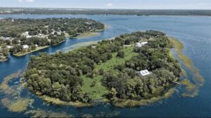 Florida’s 23-acre Bannon Island, held by one family for roughly 150 years and reachable only by boat, helicopter or seaplane, is listed for $12 million