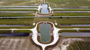 Florida completed a 2,560-acre stormwater treatment landscape with 4,750 acre-feet of storage to help protect the Indian River Lagoon