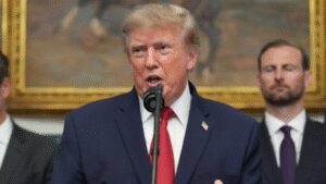 Granite, grass and a helipad: Trump shows off his White House construction projects