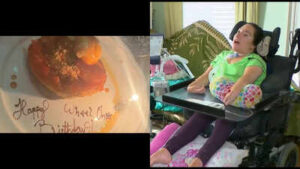 ‘Happy birthday wheelchair’: Disabled New Jersey woman shocked seeing hurtful message on cake; restaurant says it was a reference for where the cake was to be served