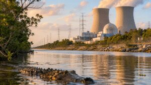 A Florida nuclear power plant was surrounded by 270 kilometres of canals. Decades later, American crocodiles turned them into a home﻿ | World News