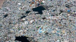 A rotating ‘garbage island’ spreads over 1.6 million sq km in the Pacific: Plastic averages 50 kilograms per square kilometre, and 75 to 86% of the debris comes from fishing gear