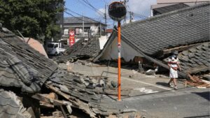 Reeling from powerful earthquake that killed 34, Japan hit with 5.7 magnitude quake 5 days later