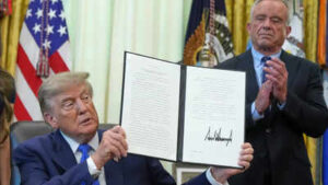 ‘We’re reducing them’: Trump targets childhood vaccine schedule, pushes separate MMR jabs