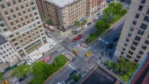 Between six lanes of Manhattan traffic, Broadway’s medians are being replanted with native species to create a five-mile corridor for birds and bees