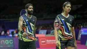 After 1,800 km dash, reserves Ashith Surya-Amrutha Pramuthesh endure golden point heartbreak | Badminton News
