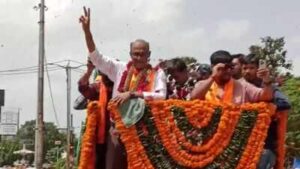 BJP wins Manjalpur bypoll, but sharp fall in margin rings alarm bells | Vadodara News