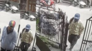 3 masked men rob Congress leader Alka Lamba’s father’s home in Delhi; CCTV video emerges | Delhi News