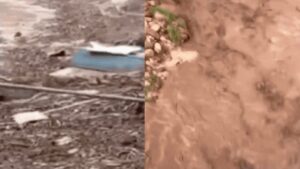 Watch: Grand Canyon flash flood sends bunkhouse, boulders rushing downstream; at least 20 missing