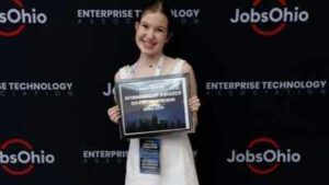 Meet Hannah Joseph, the Ohio sophomore who pitched a nonprofit helping seniors use technology and won an AI leadership award