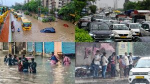 Delhi-NCR rain chaos: Capital under orange alert; WFH advisory issued for Gurgaon | Delhi News