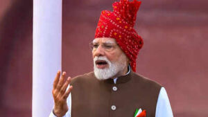 Narendra Modi becomes second PM to deliver 13th consecutive Independence Day speech