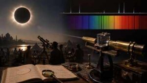 In 1868, a solar eclipse in India revealed a mysterious element in the Sun that would not be found on Earth for 27 years |