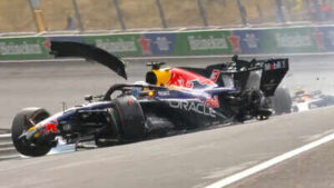 Watch: Max Verstappen’s horrific Dutch GP crash as Lando Norris wins chaotic race | Racing News