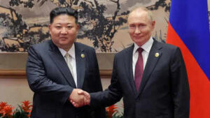 Kim Jong Un hails North Korea-Russia ties in message to Putin