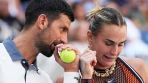 Aryna Sabalenka, Novak Djokovic knocked out in first round of US Open mixed doubles | Tennis News