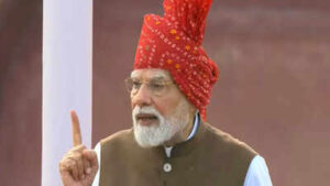 PM Modi in Independence Day speech from Red Fort
