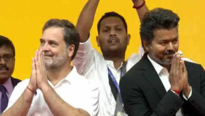 Rahul or Vijay for PM? Congress-TVK rift talk grows after MLA’s seat shift | India News