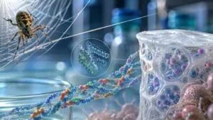 Scientists are recreating spider silk proteins to develop materials for drug delivery and tissue repair