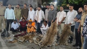 Sacked Delhi Police constable held for killing of 10 leopards in Kuno National Park