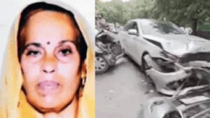 Woman crushed between vehicles after smash-up in Delhi; kin alleges Mercedes driver was speeding, drunk | Delhi News