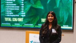 Meet Tiya Aggarwal, the Canadian high school student who built a smart watering system that automatically adjusts itself for more than 150 plant species