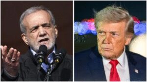 Iran Tensions: Iran won’t escalate tensions but will defend itself, says Pezeshkian as Donald Trump claims Tehran has ‘last chance’