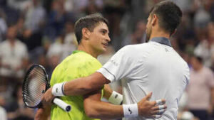 US Open: Mariano Navone wins battle as Novak Djokovic’s body says no | Tennis News