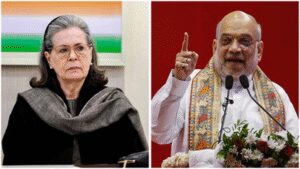 Amit Shah targets Sonia Gandhi over Vande Mataram row