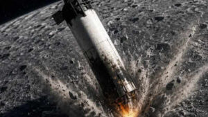 4 tonne piece of SpaceX rocket smashes into moon