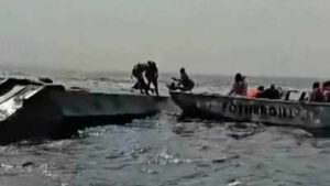 Ferry overturns in Zimbabwe lake killing at least 44