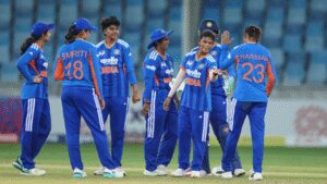 Women’s Asia Cup: India storm into semis as Mandhana’s record 124, spin blitz crush Hong Kong to seal big win | Cricket News