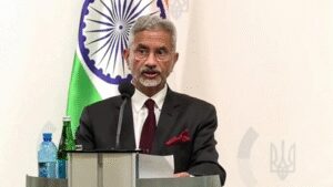 Peace hinges on diplomacy, not oil trade: EAM in Ukraine | India News