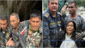 10 days after Nepal flash floods, woman, Chinese man rescued