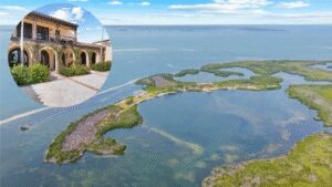 In 2015, Mark Pentecost paid $14.5 million for a 104-acre Florida island; after pouring millions into upgrades, it is asking $89 million with a 9-hole golf course and 29 developable lots