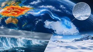 After losing about 140.5 billion tons of ice a year for two decades, Antarctica temporarily reversed course, gaining a record 695 billion tons in 2021-23 as tropical warmth drove heavy snowfall